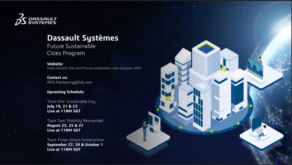 ชวนสำรวจอนาคตโครงสร้างพื้นฐานเมืองและระบบขนส่งที่ยั่งยืน ผ่าน Virtual Event “Future Sustainable Cities Program”