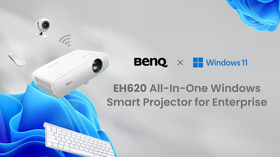 “ BenQ ” เปิดตัว สมาร์ทโปรเจคเตอร์ EH620 รุ่นแรกของโลก  ที่ใช้ระบบปฏิบัติการ Windows, ซีพียู Intel® เจาะกลุ่มลูกค้าองค์กร