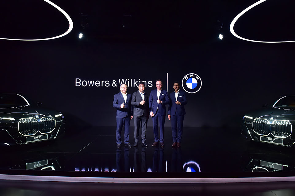 Bowers & Wilkins เปิดตัว The New 700 S3 ครั้งแรกในเอเชีย  พร้อมโชว์นวัตกรรม Diamond Surround Sound System ใน BMW The All New i7