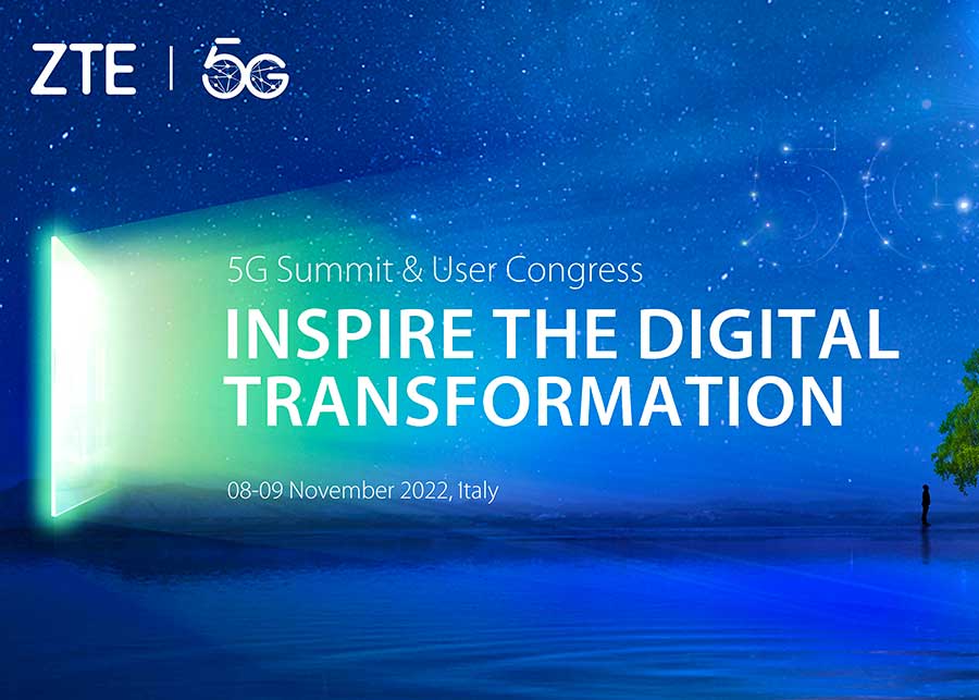 แซดทีอี เป็นผู้นำพลิกโฉมสู่ยุคดิจิทัล ในการประชุม 5G Summit และ User Congress 2022