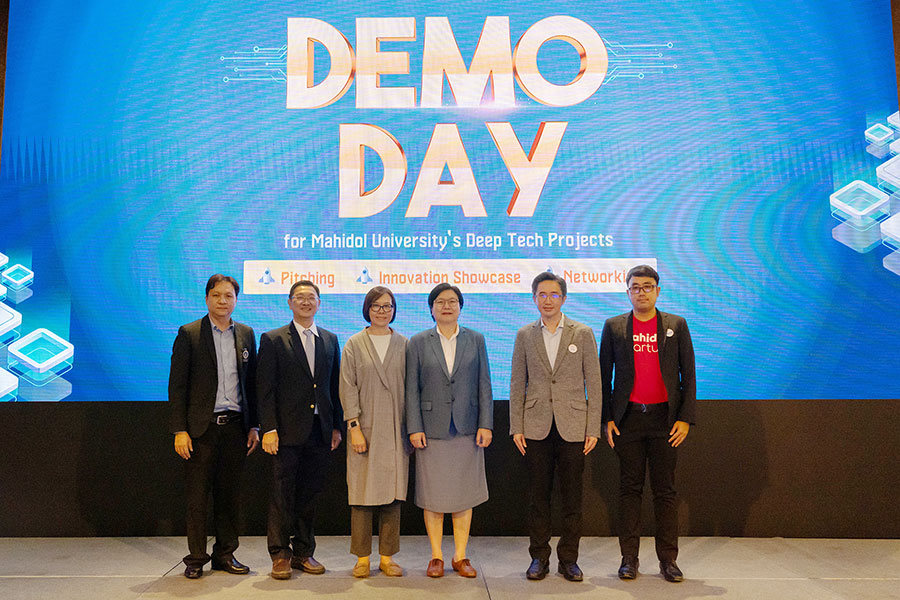 ม.มหิดล เปิดเวที “Mahidol Deep Tech DEMO DAY” โชว์ผลงาน 14 สตาร์ทอัพ กลุ่มธุรกิจนวัตกรรม