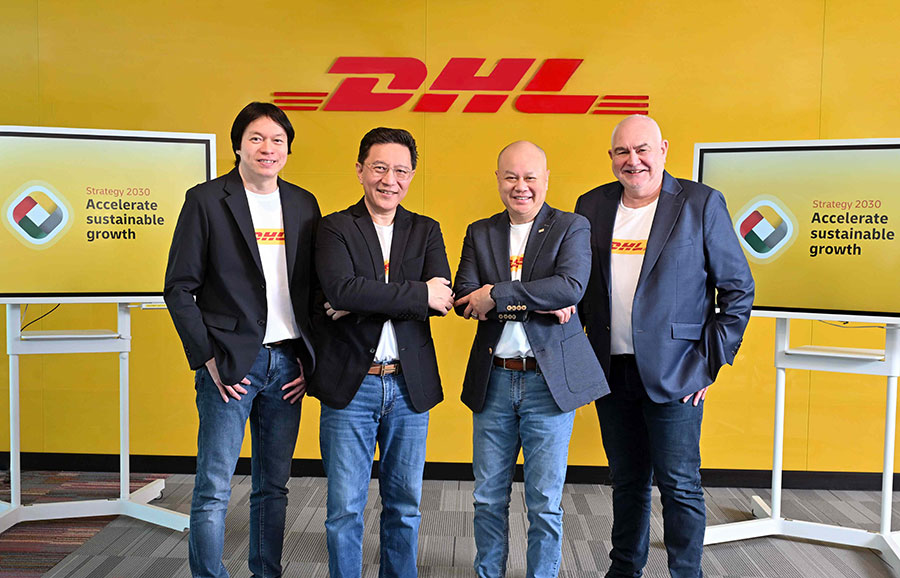 DHL มองเห็นโอกาสใหม่ในประเทศไทยผ่าน ‘Strategy 2030’ พร้อมยืนยันพันธกิจในการขับเคลื่อนการเติบโตทางเศรษฐกิจของประเทศไทย